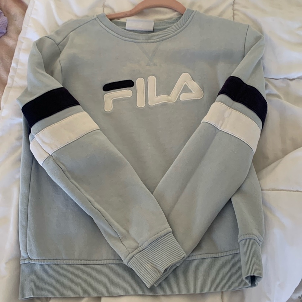 FILA blue crewneck